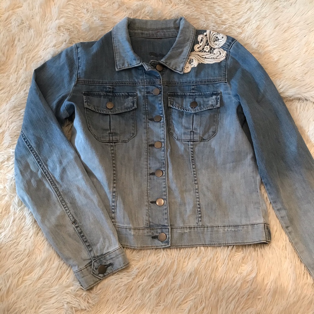 KUT from the Kloth denim jacket || size Large